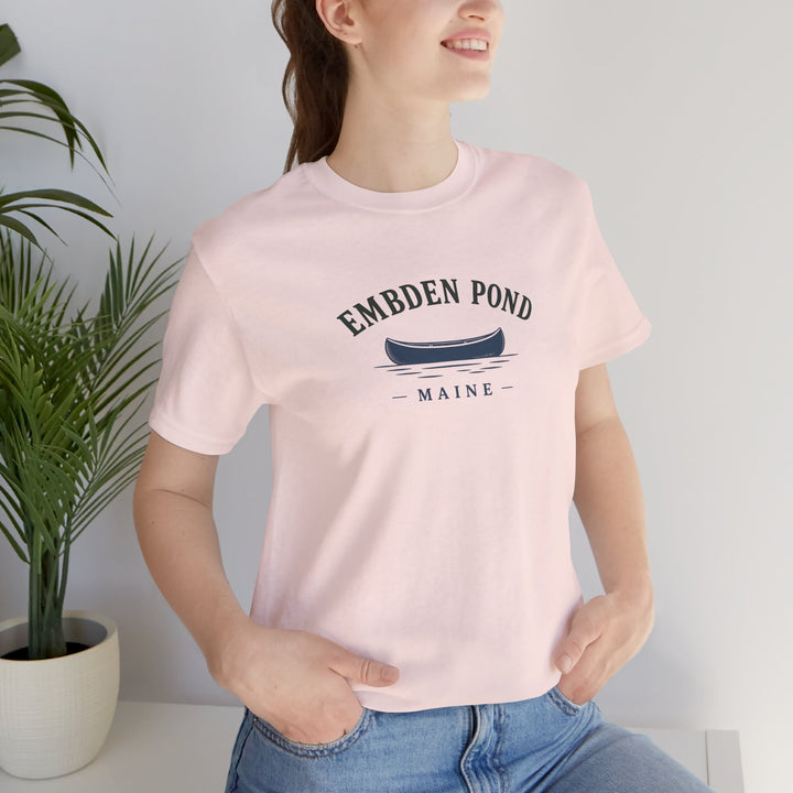 Embden Pond Maine Canoe Tee