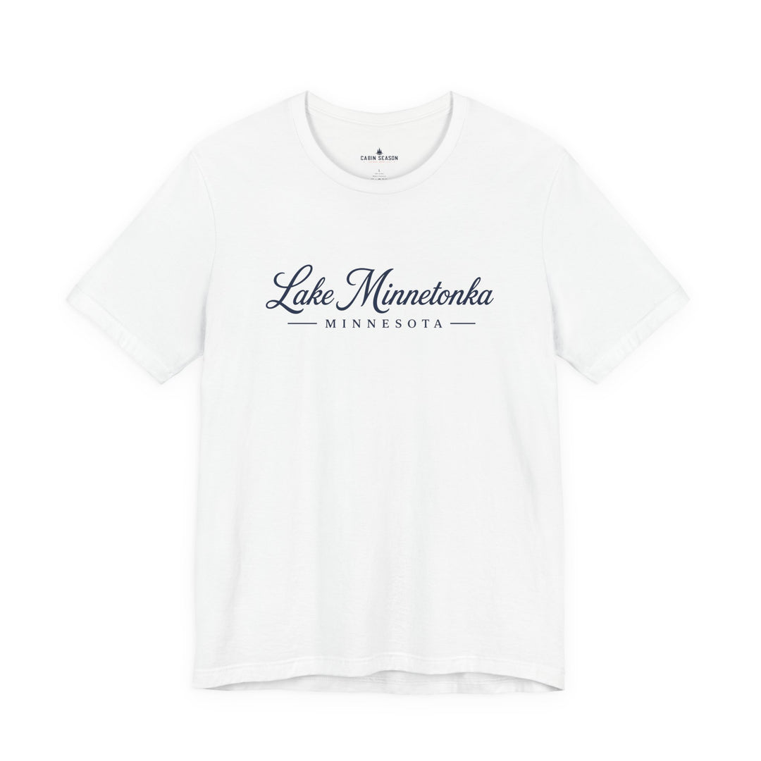Lake Minnetonka Tee - Minnesota Lake Script Shirt