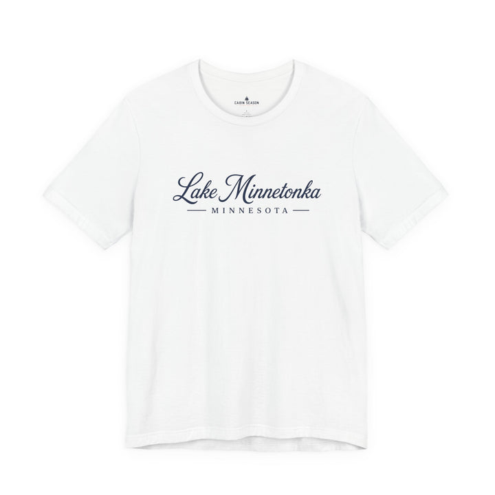 Lake Minnetonka Tee - Minnesota Lake Script Shirt