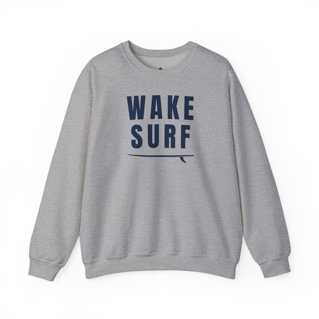 Wake Surf Sweatshirt | Wake Surfing Crewneck Sweatshirt