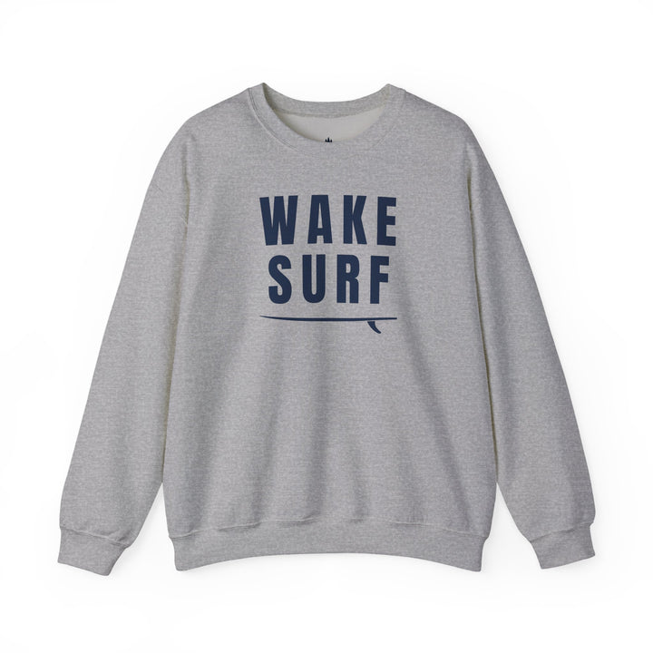 Wake Surf Sweatshirt | Wake Surfing Crewneck Sweatshirt