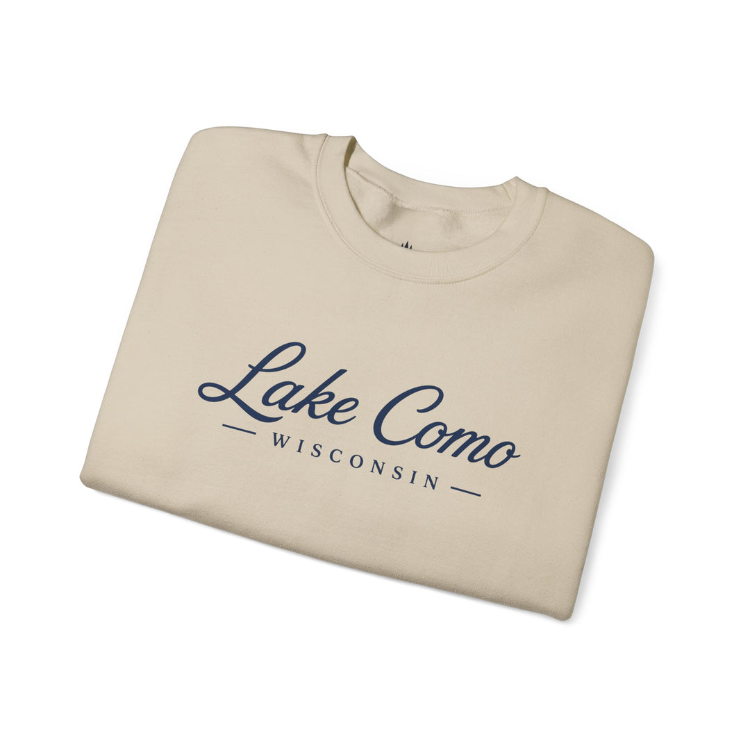 Lake Como Wisconsin Crewneck Sweatshirt