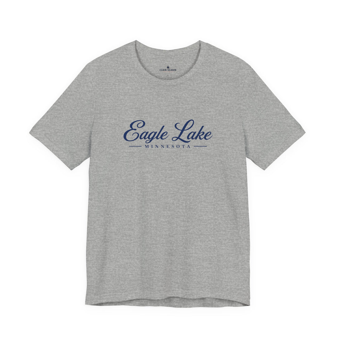 Eagle Lake Minnesota Script Tee