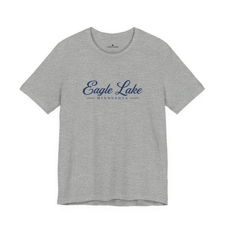Eagle Lake Minnesota Script Tee