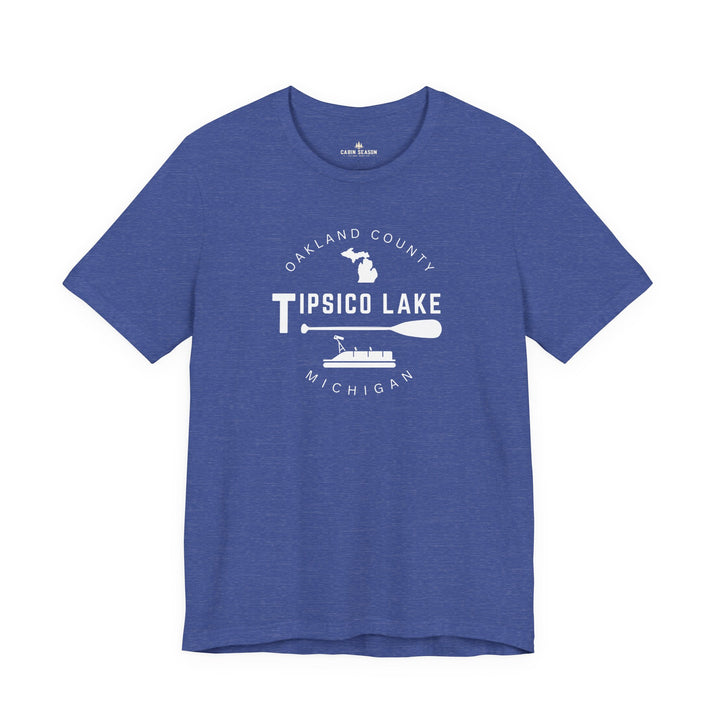 Tipsico Lake Tee — Oakland County Michigan Lake Shirt