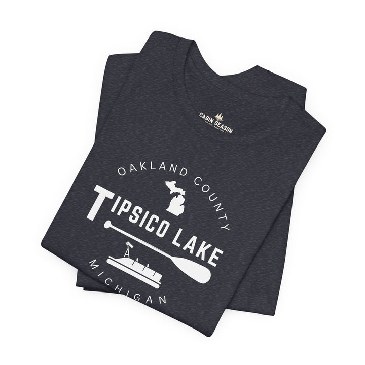 Tipsico Lake Tee — Oakland County Michigan Lake Shirt