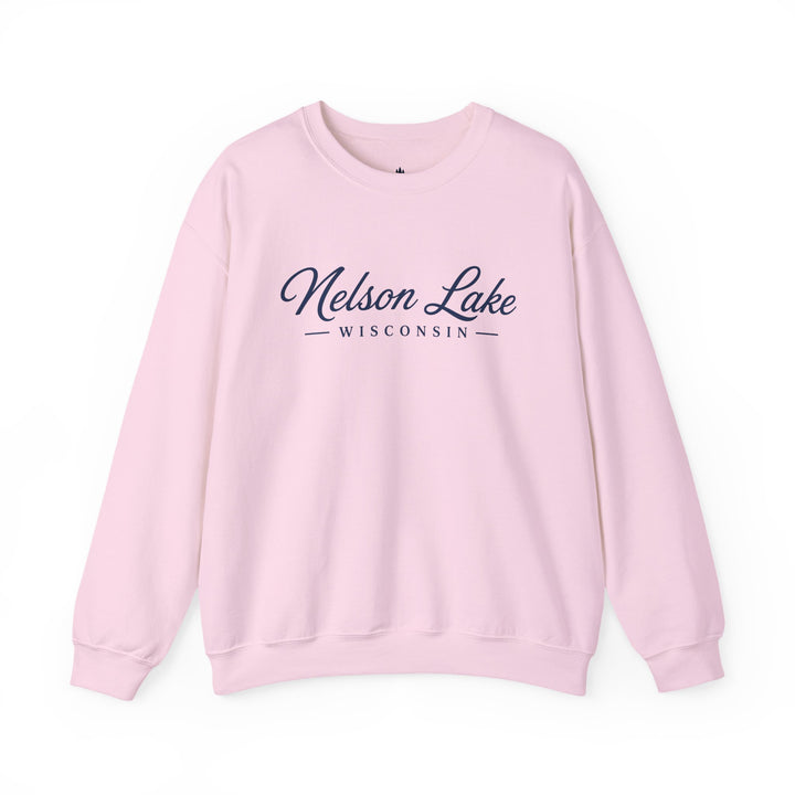 Nelson Lake Wisconsin Crewneck Sweatshirt