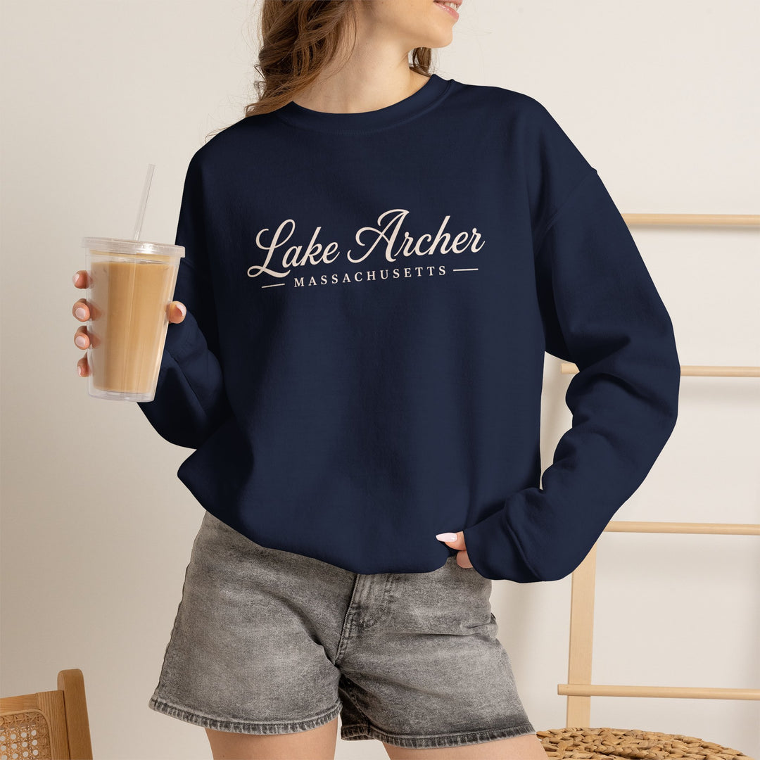 Lake Archer Massachusetts Crewneck Sweatshirt