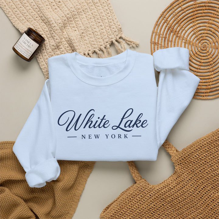 White Lake New York Crewneck Sweatshirt