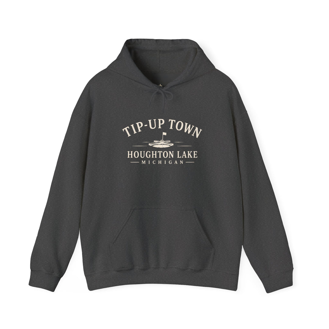 Tip-Up Town Houghton Lake Hoodie – Ice Fishing Sweatshirt
