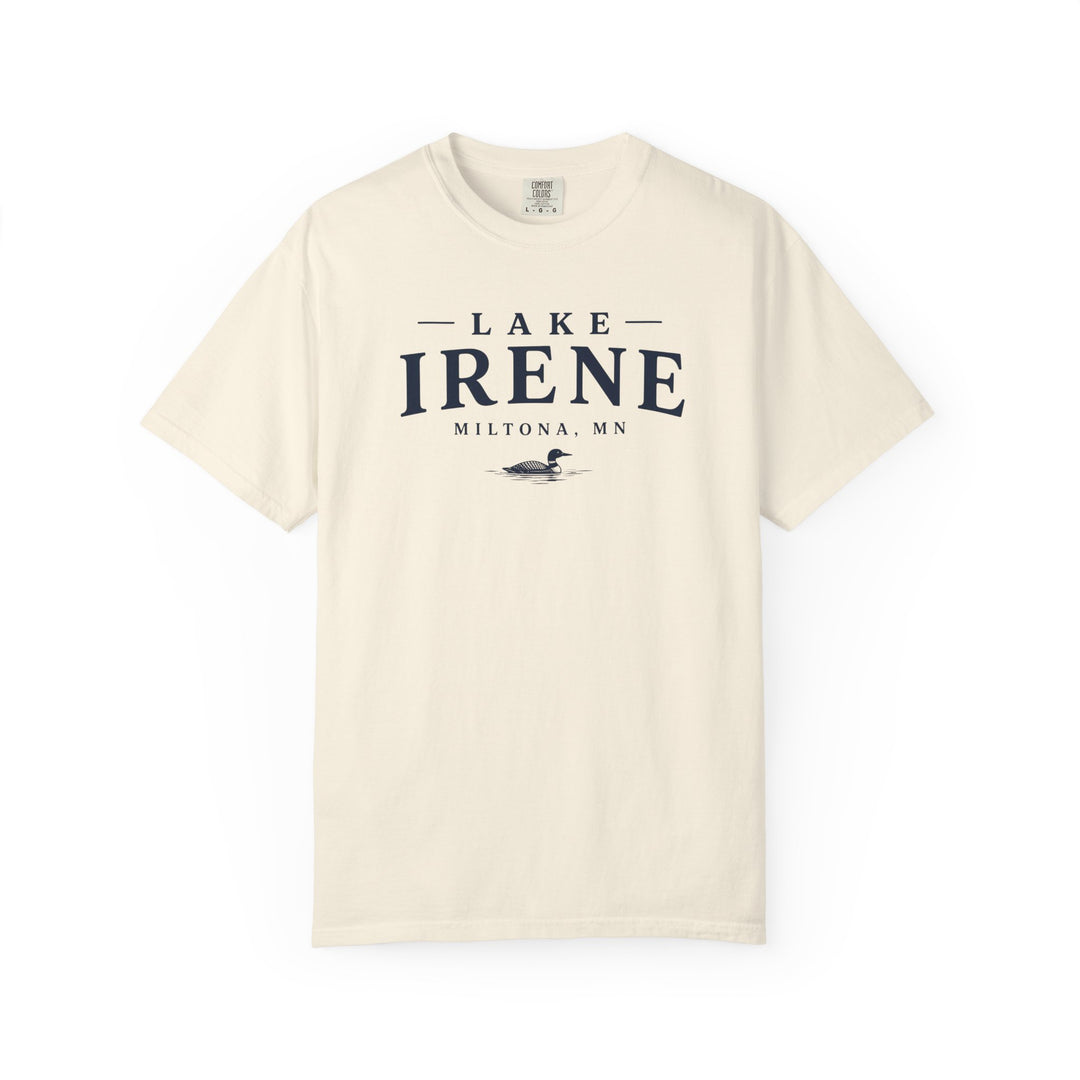Lake Irene T-Shirt — Miltona MN Lake Tee with Loon Graphic