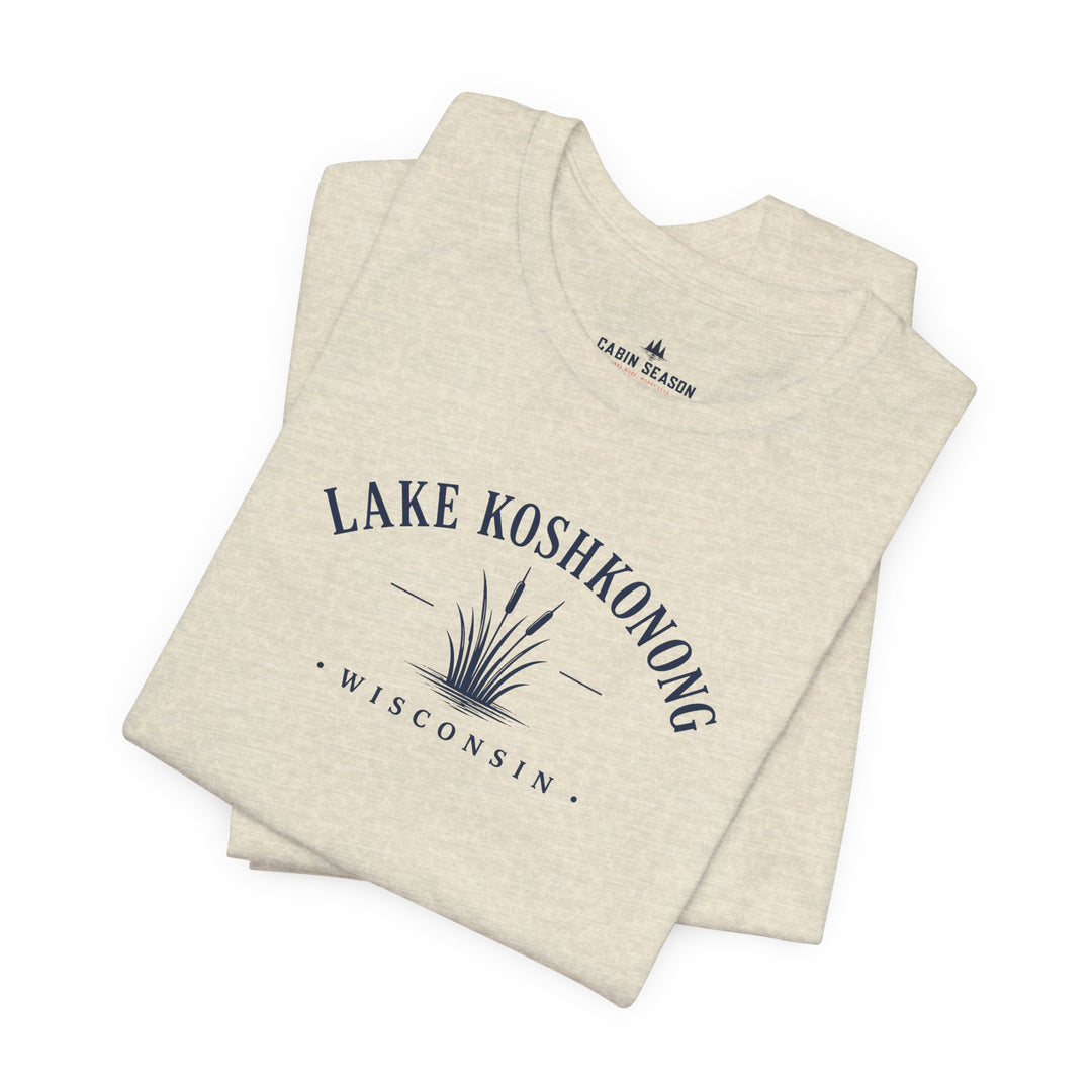 Lake Koshkonong Wisconsin Tee — Lakeside Vintage Graphic T-Shirt