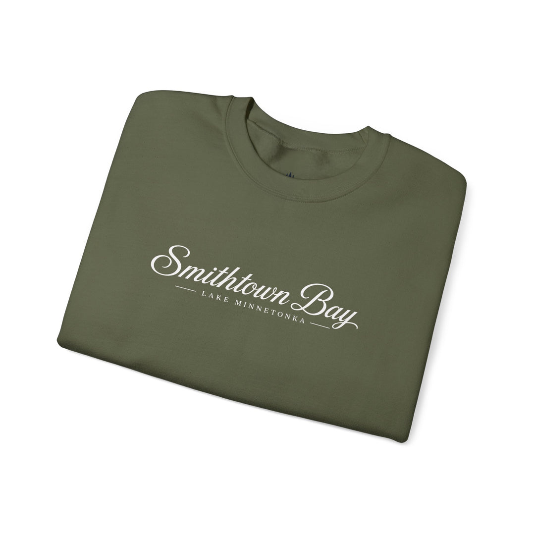 Smithtown Bay Script Crewneck Sweatshirt - Lake Minnetonka Pullover
