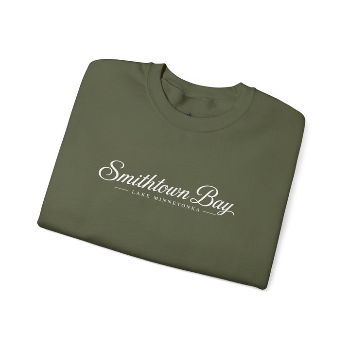 Smithtown Bay Script Crewneck Sweatshirt - Lake Minnetonka Pullover