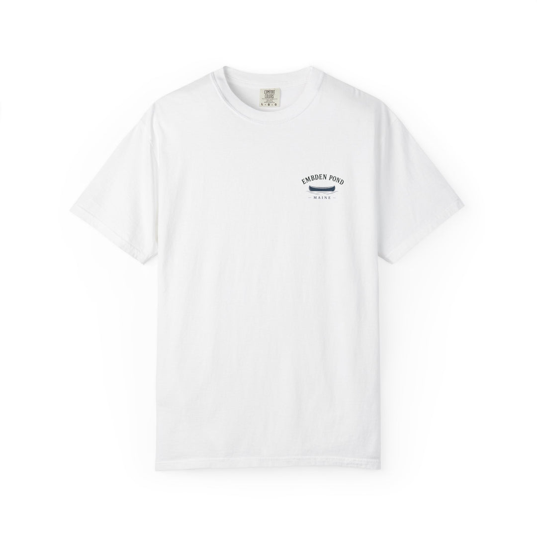 Embden Pond Maine T-Shirt — Scenic Lake Graphic Tee