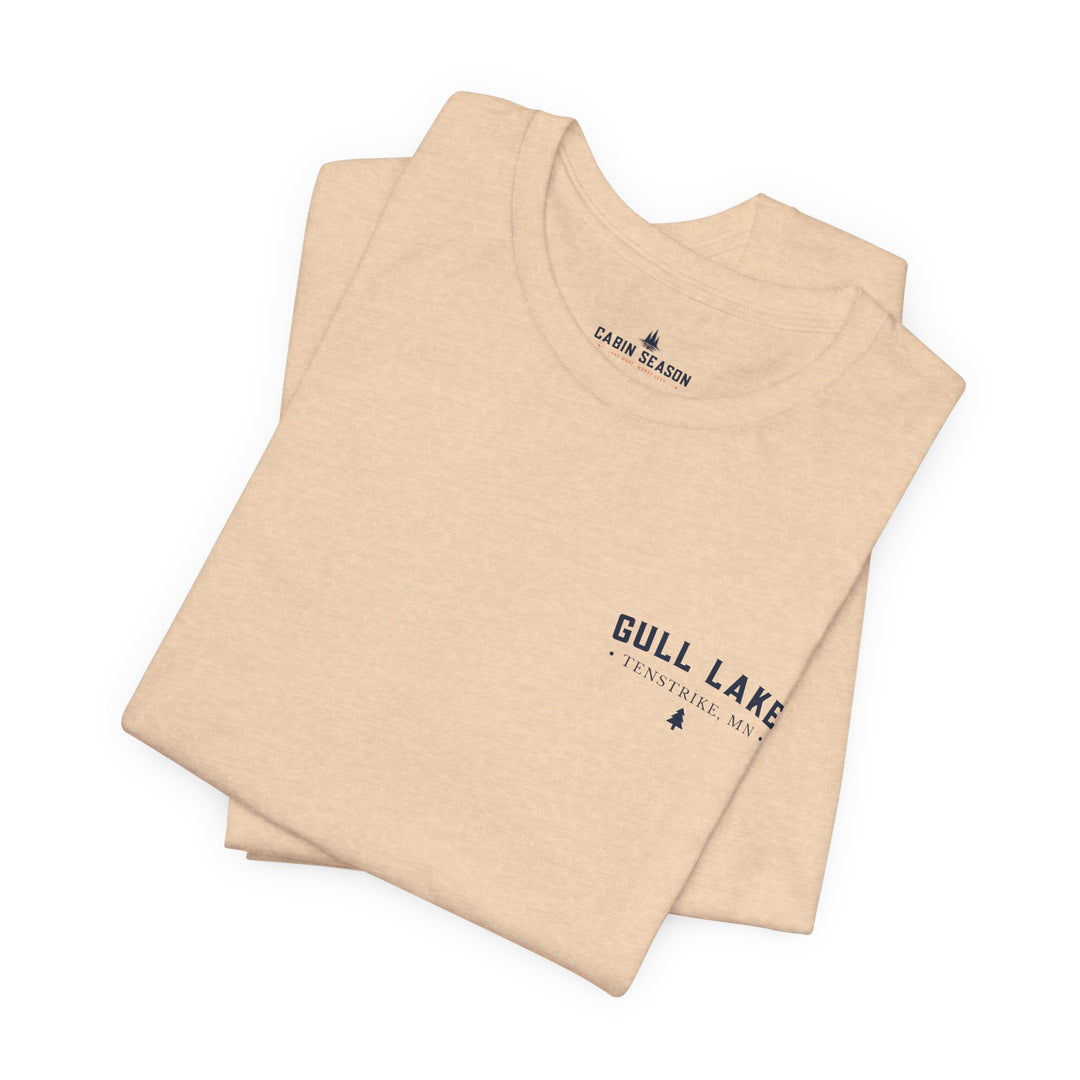 Gull Lake Tenstrike, MN Shirt -  Lake More Worry Less Tee