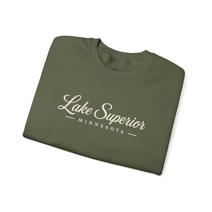 Lake Superior Minnesota Crewneck Sweatshirt