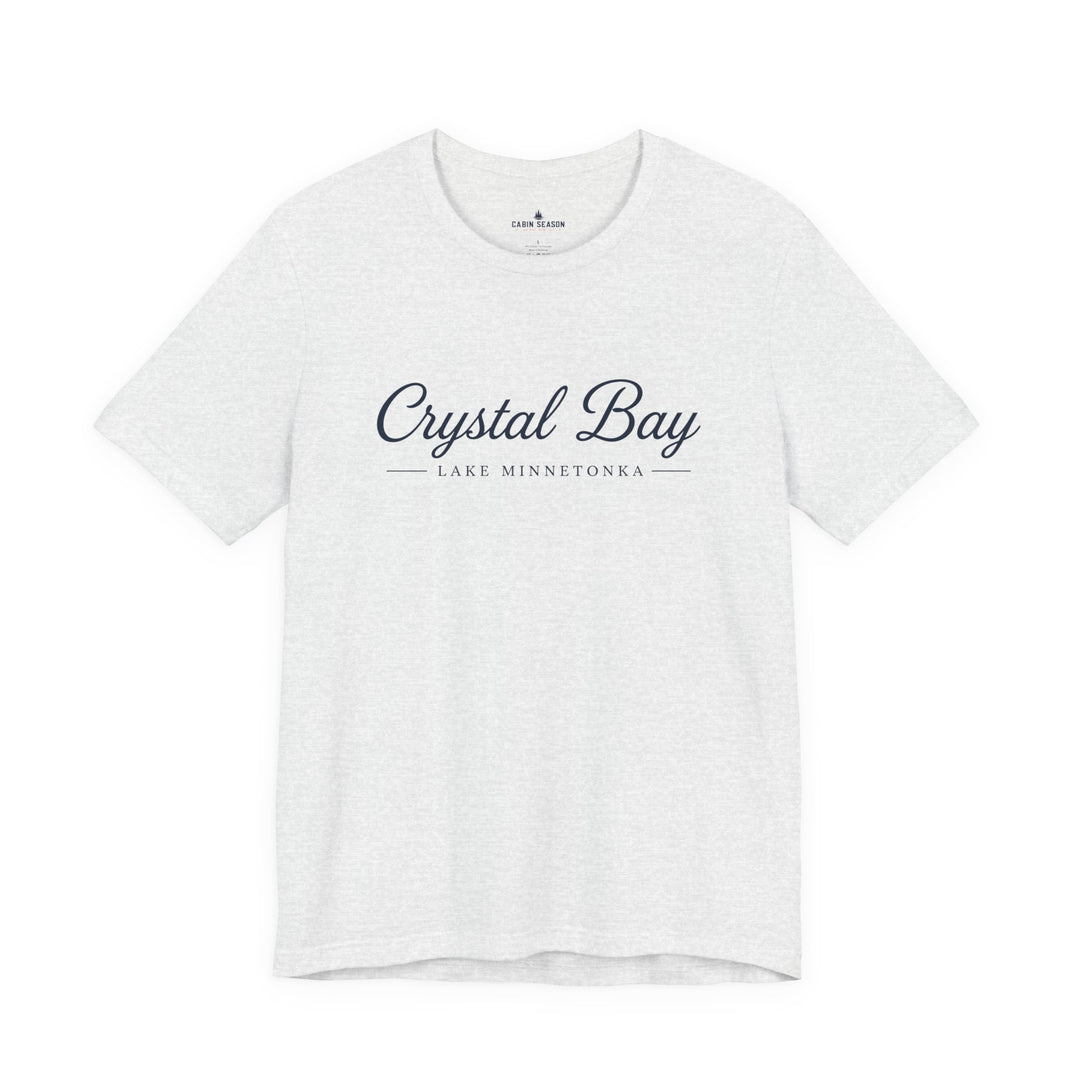 Crystal Bay Lake Minnetonka Tee - Lake Minnetonka Script T‑Shirt