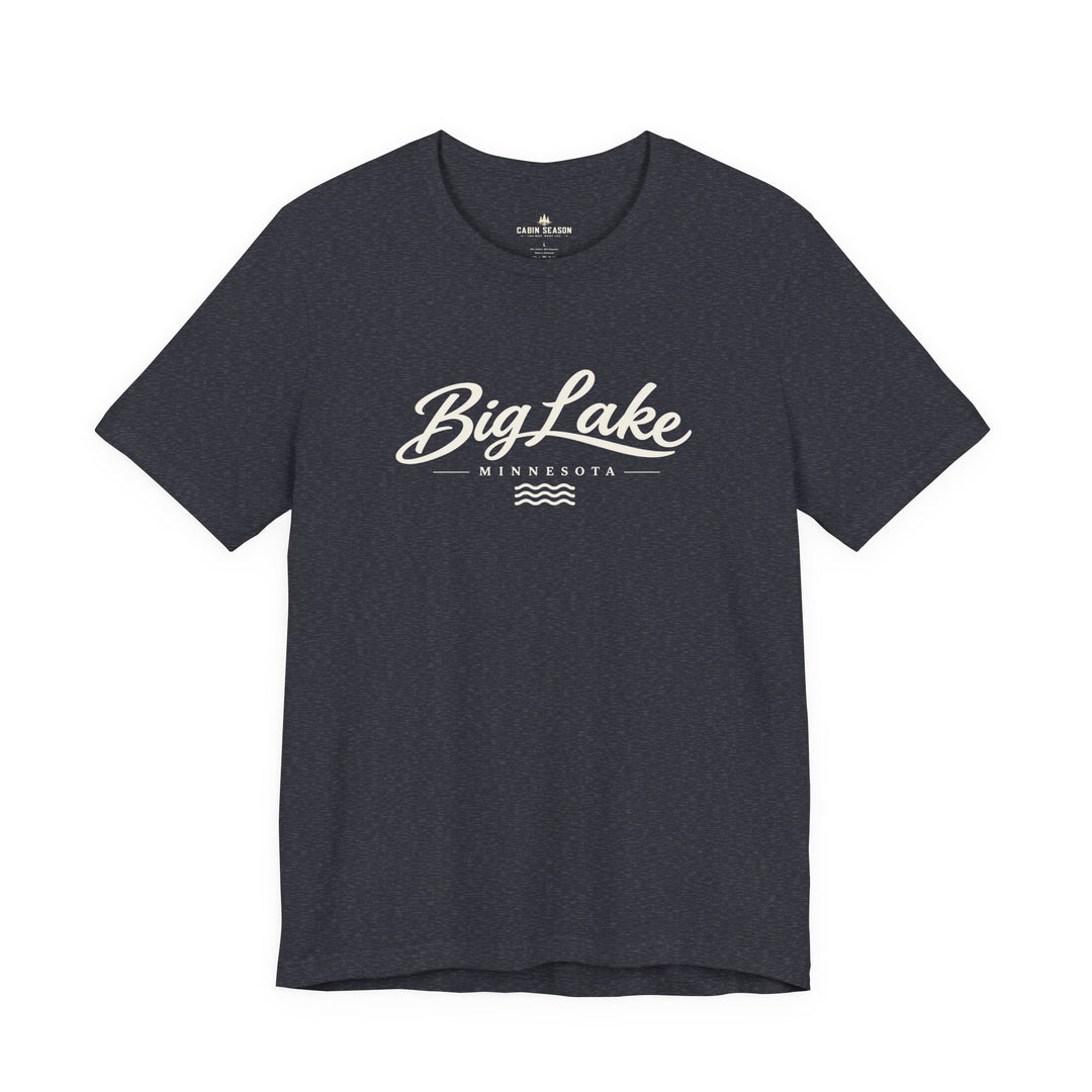 Big Lake Minnesota T-Shirt - Big Lake Script Tee