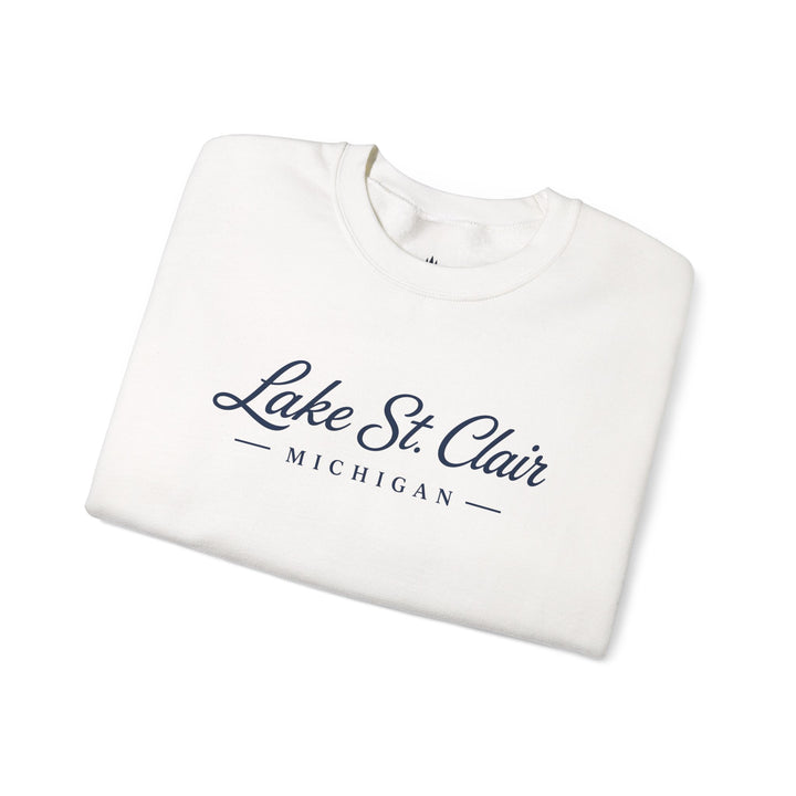 Lake St. Clair Michigan Crewneck Sweatshirt