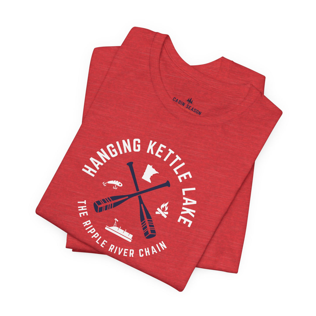 Hanging Kettle Lake - Ripple River Chain Tee