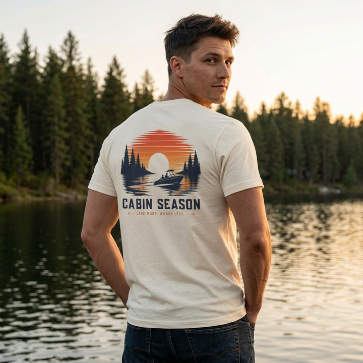 Cabin Season - Sunset Cruise Tee