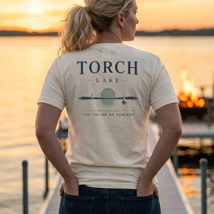Torch Lake  - Color of Summer Tee