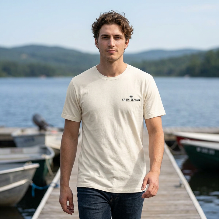Cabin Season - Lake More Worry Less Tee
