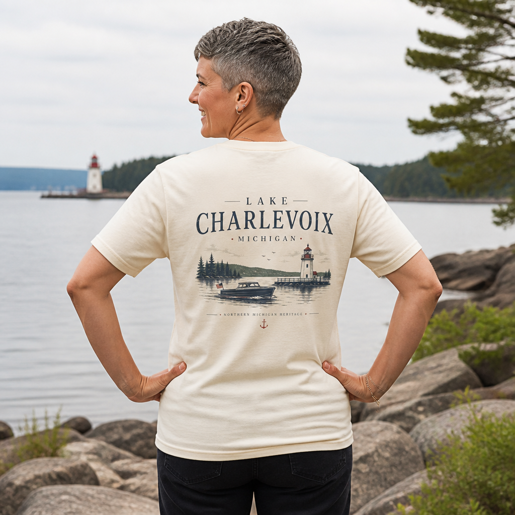 Lake Charlevoix - Northern Michigan Tee