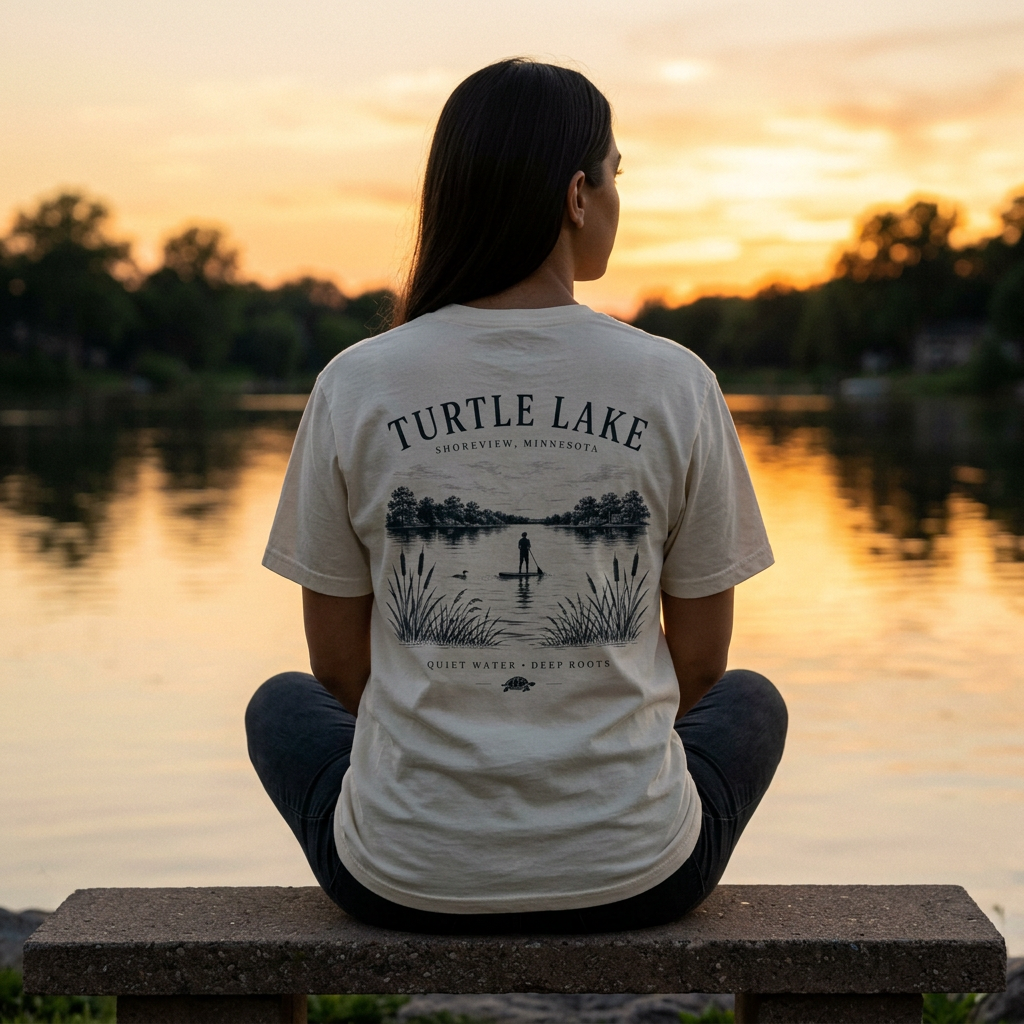 Turtle Lake Shoreview, Minnesota Tee