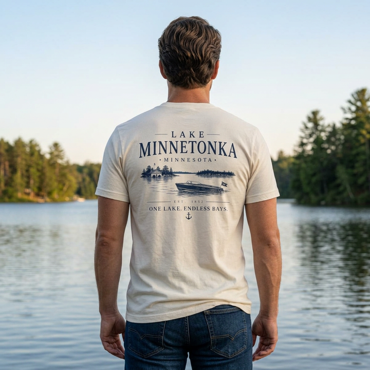 Lake Minnetonka - One Lake Endless Bays Tee