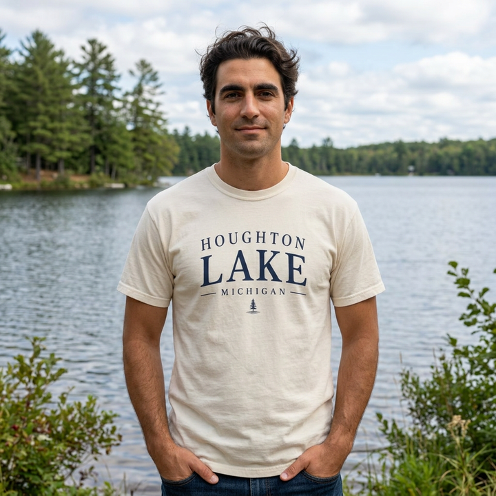 Houghton Lake Michigan Tee