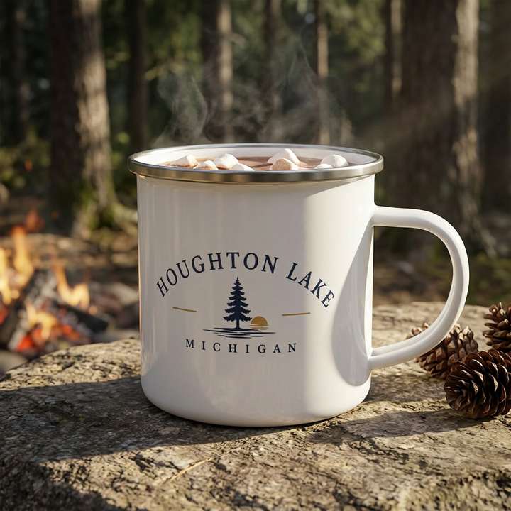 Houghton Lake Michigan Mug