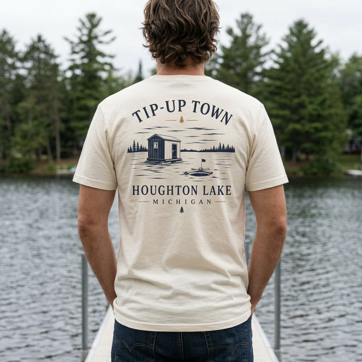Tip-Up Town Houghton Lake T-Shirt