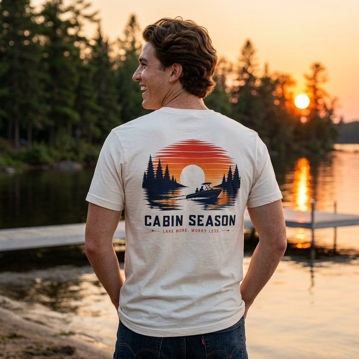 Cabin Season - Sunset Cruise Tee