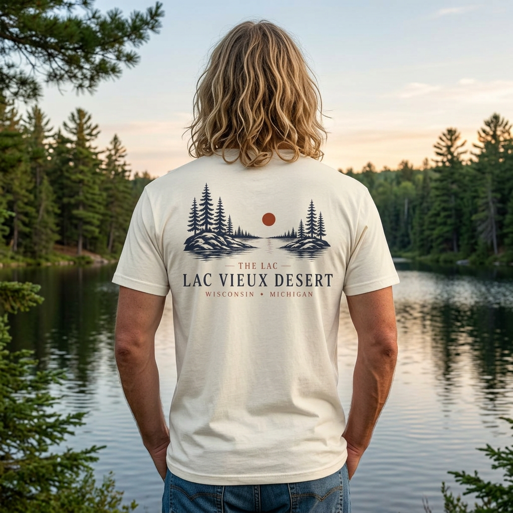 Lac Vieux Desert Graphic Tee