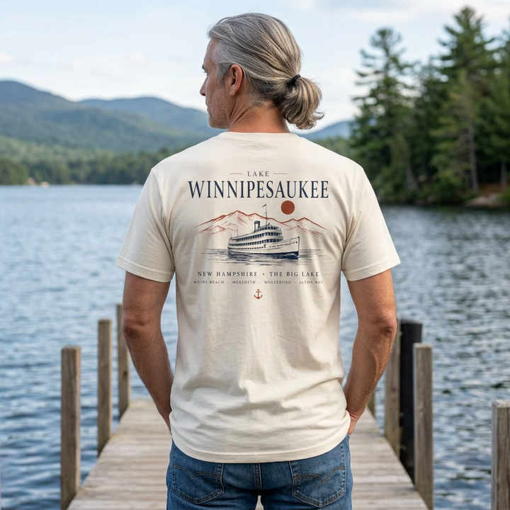 Lake Winnipesaukee T-Shirt — M/S Mount Washington Tee