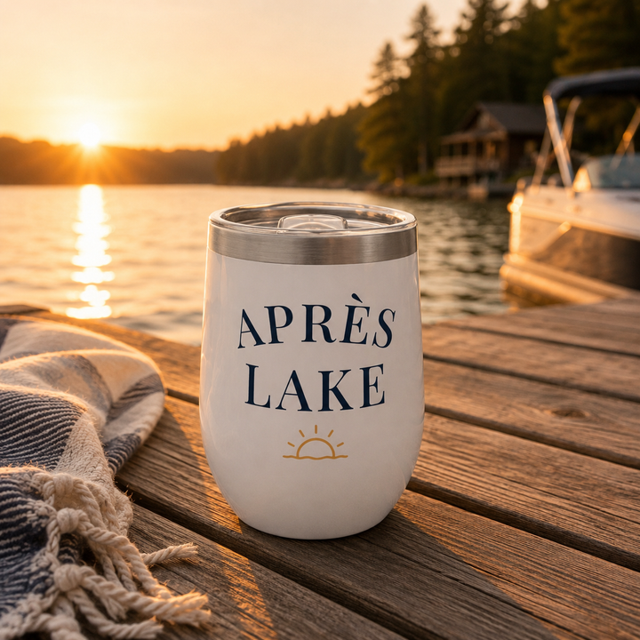 Après Lake Insulated Wine Tumbler
