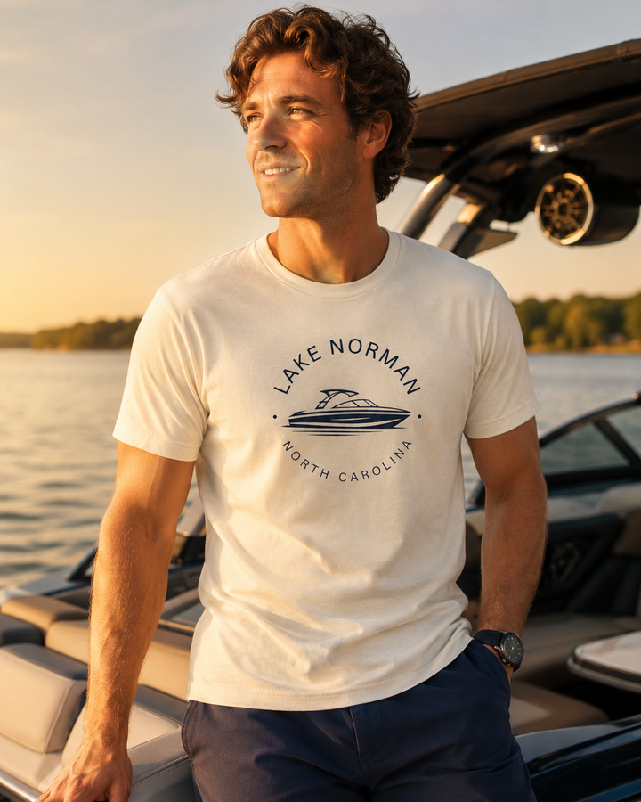 Lake Norman North Carolina Boat Tee