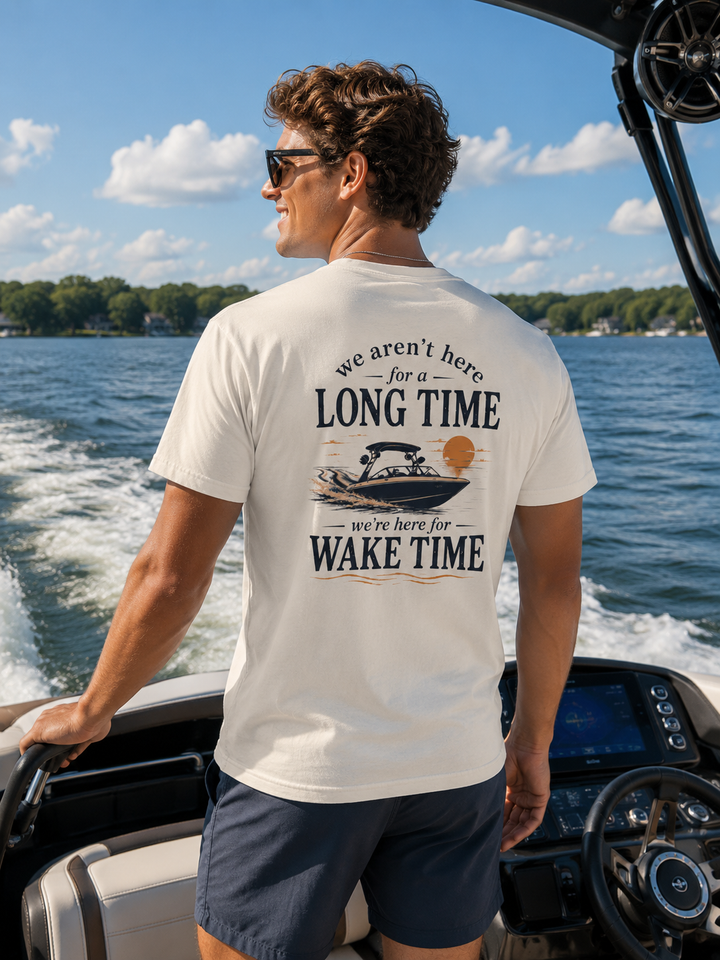 Wake Surf Boating T-Shirt — "We Aren&