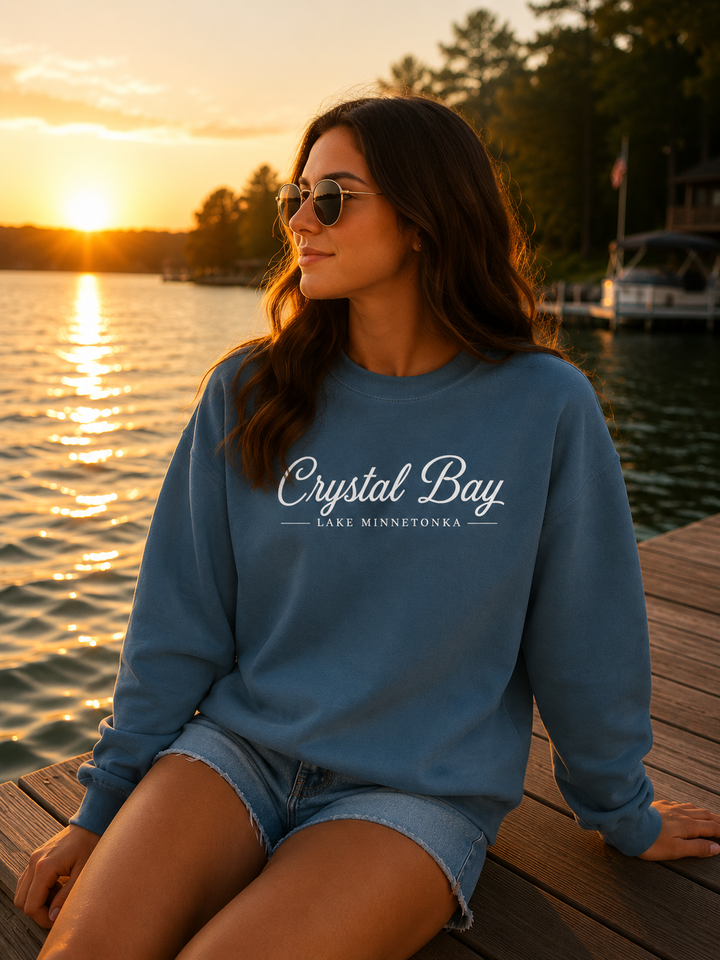 Crystal Bay Sweatshirt - Lake Minnetonka Crewneck