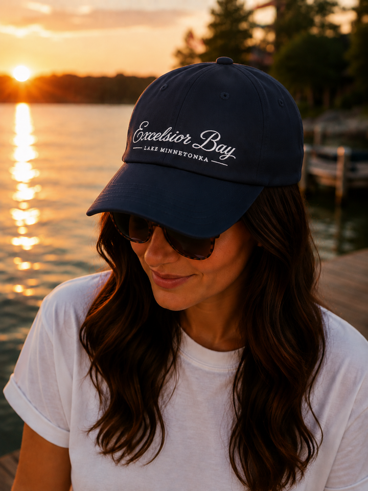Excelsior Bay Hat - Lake Minnetonka Embroidered Hat
