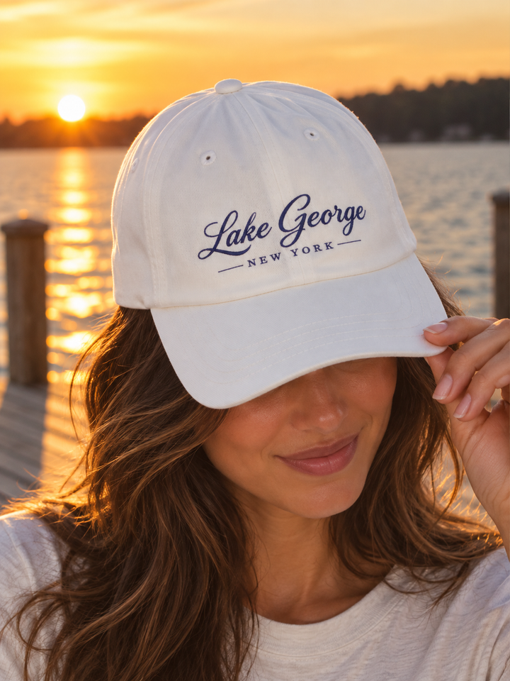 Lake George New York Hat | Lake George Embroidered Hat