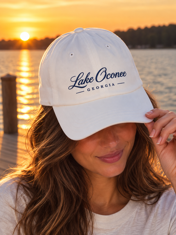 Lake Oconee Georgia Hat | Lake Oconee Embroidered Hat
