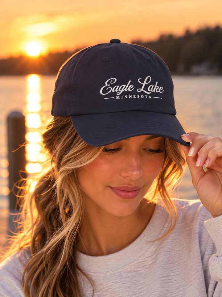 Eagle Lake Minnesota Hat | Eagle Lake Embroidered Hat