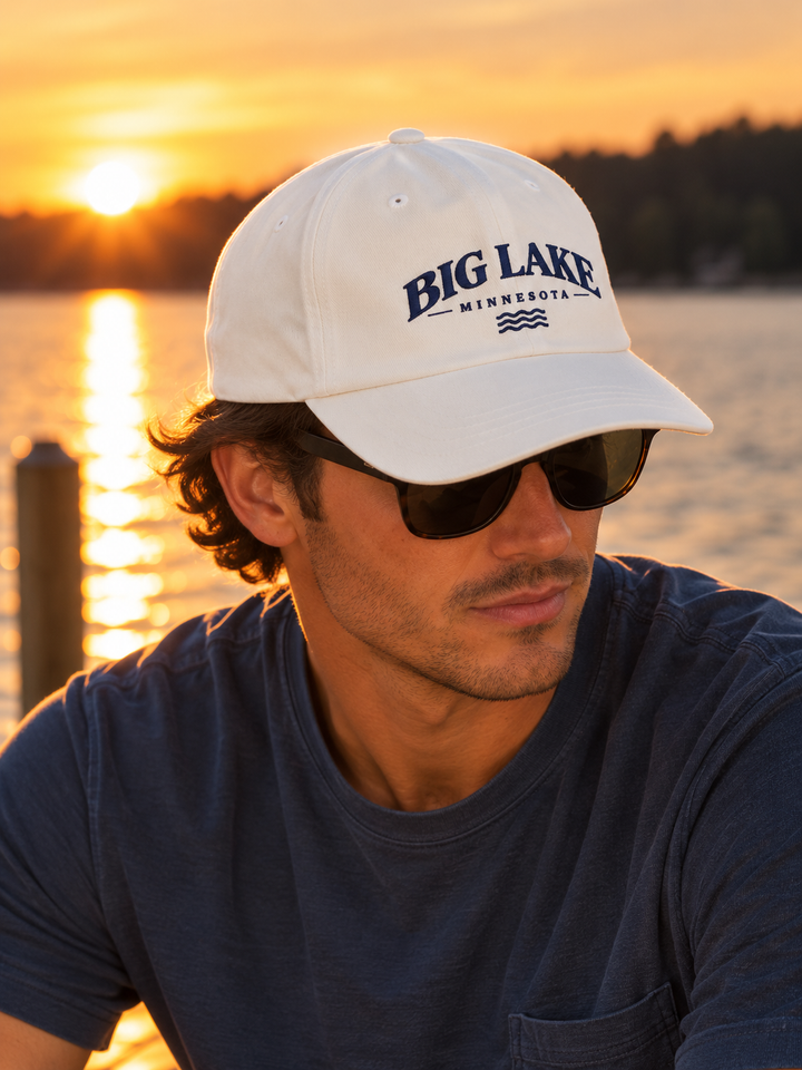 Big Lake Minnesota Hat – Embroidered Big Lake Hat