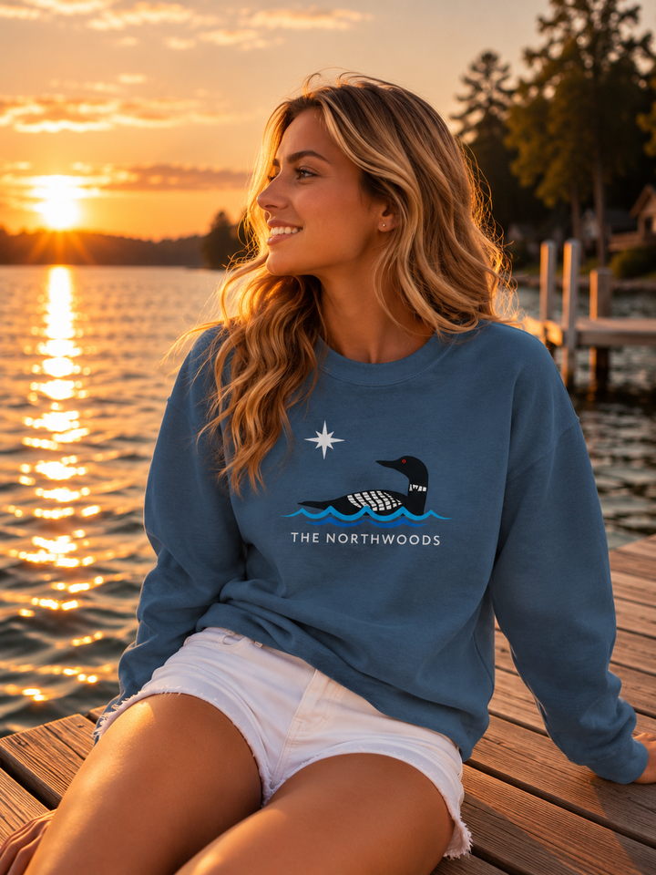 Wisconsin Loon Northwoods Sweatshirt