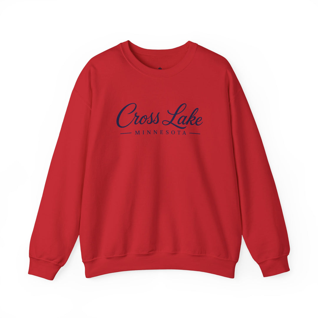 Cross Lake Minnesota Crewneck Sweatshirt
