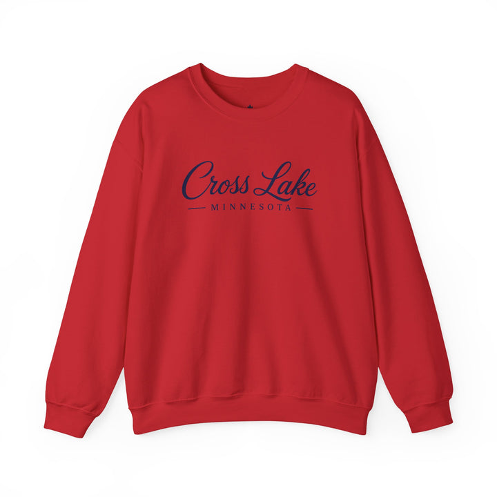 Cross Lake Minnesota Crewneck Sweatshirt