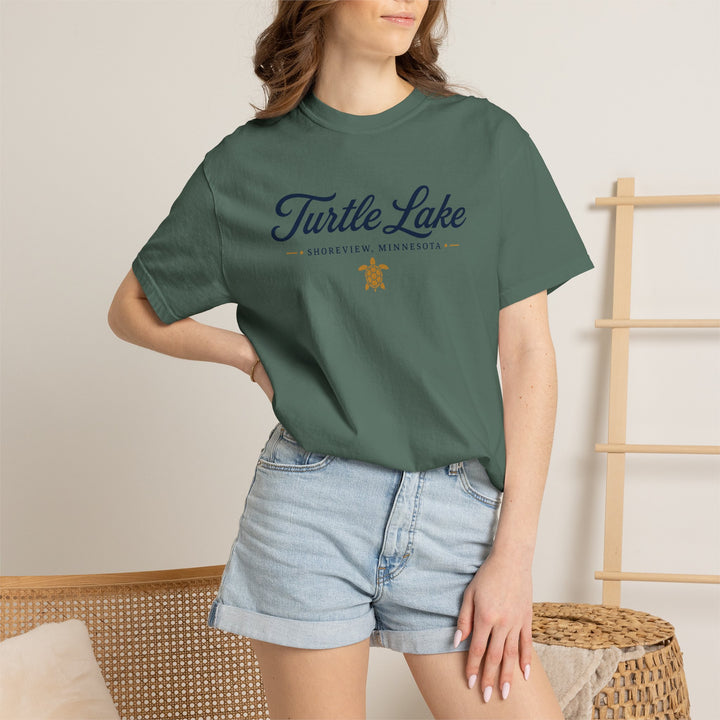 Turtle Lake Tee - Shoreview, MN Script Shirt